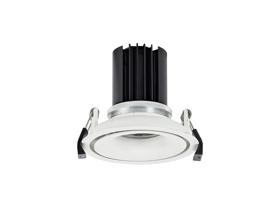 DM202096  Bolor 12 Tridonic Powered 12W 4000K 1200lm 12° CRI>90 LED Engine White/White Fixed Recessed Spotlight, IP20